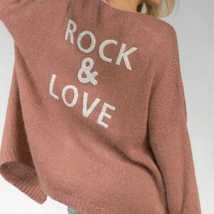 Elan // ROCK & LOVE SWEATER CARDIGAN // One Size // NWT